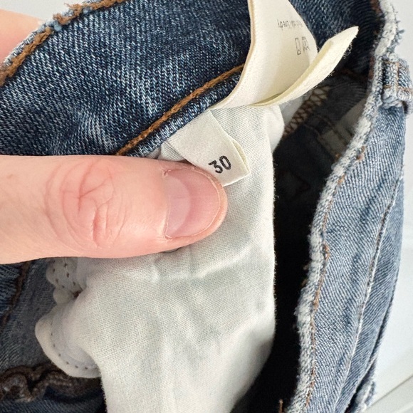 Reformation Perri High Rise Straight Leg Jeans size 30 Tall - Picture 8 of 11